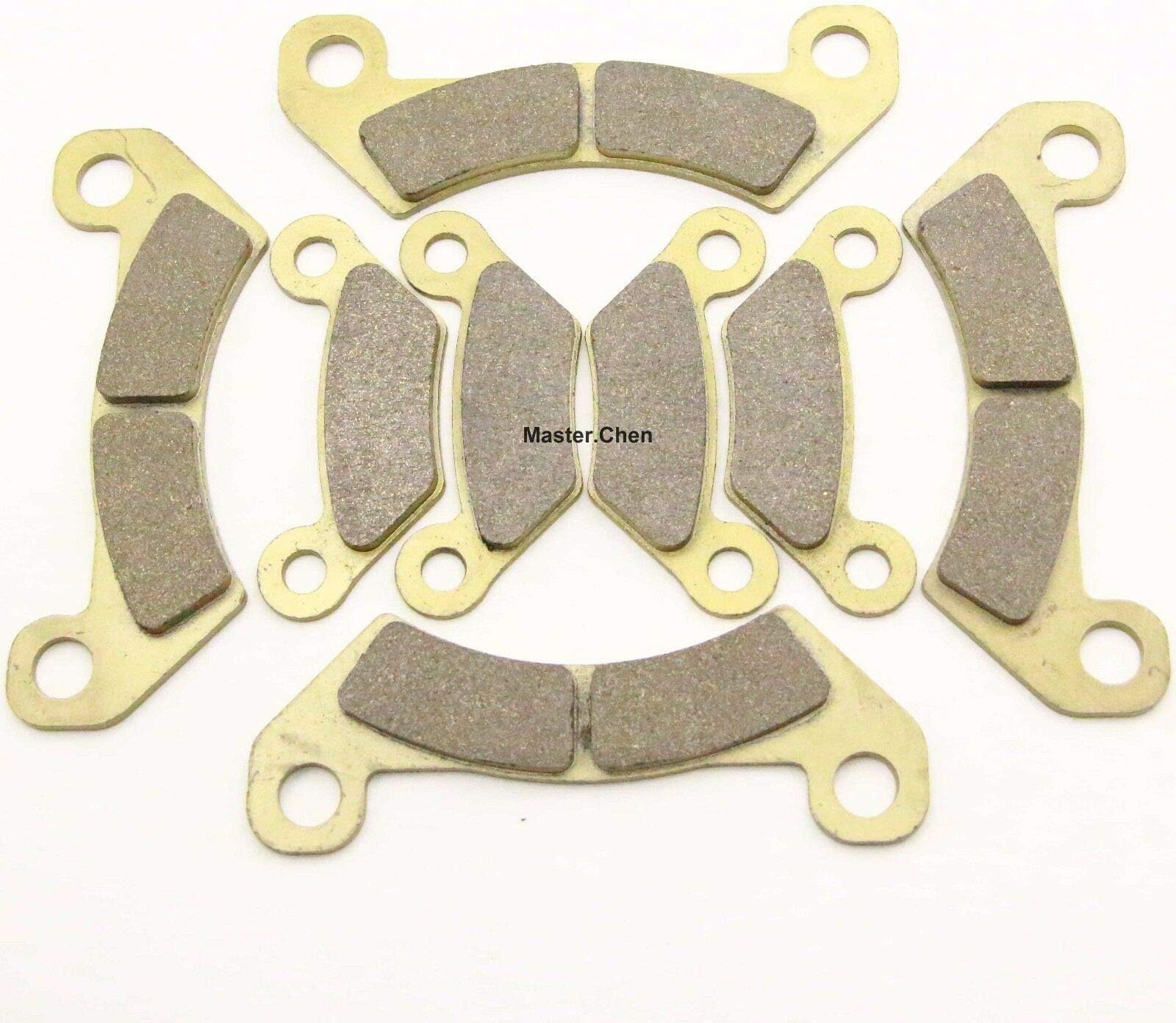 Master ChenFront Rear Brake Pads Brakes for John Deere Gator XUV 625i 825i 855D 2011 FA610F FA609R AM140607 AM141182 MC0471