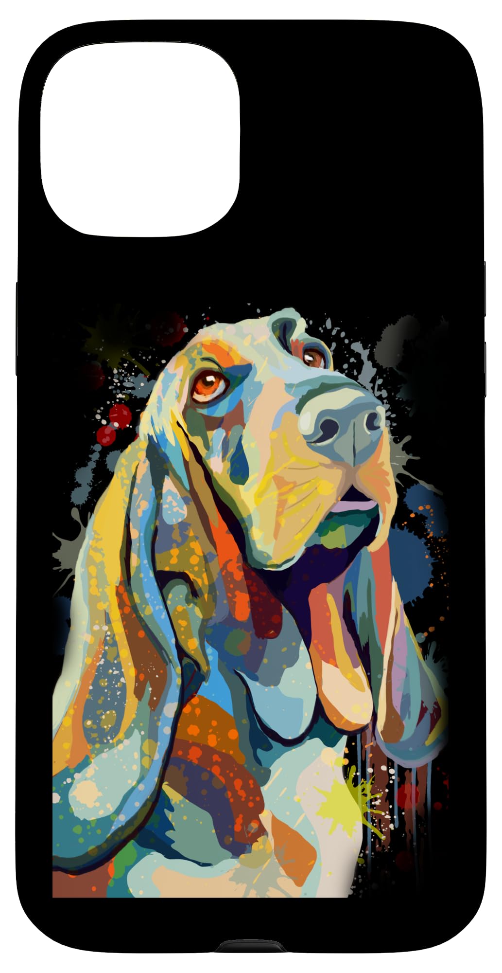 Basset Hound Dog for a Basset Hound Mama Case for iPhone 15 Plus