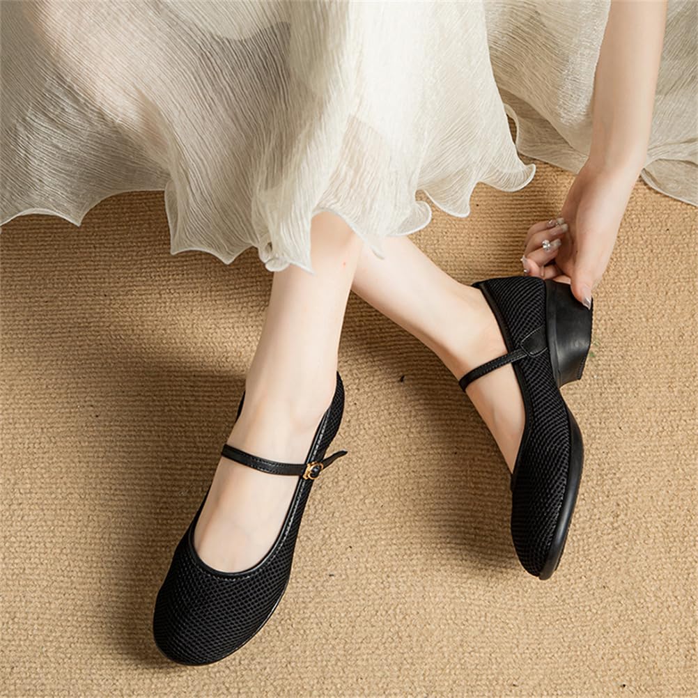 1.5 Pollici Tacco Basso Scarpe da Ballo Latine da Donna Traspirante Sala da Ballo Insegnamento Moderno Pratica Prestazioni Scarpe da Ballo