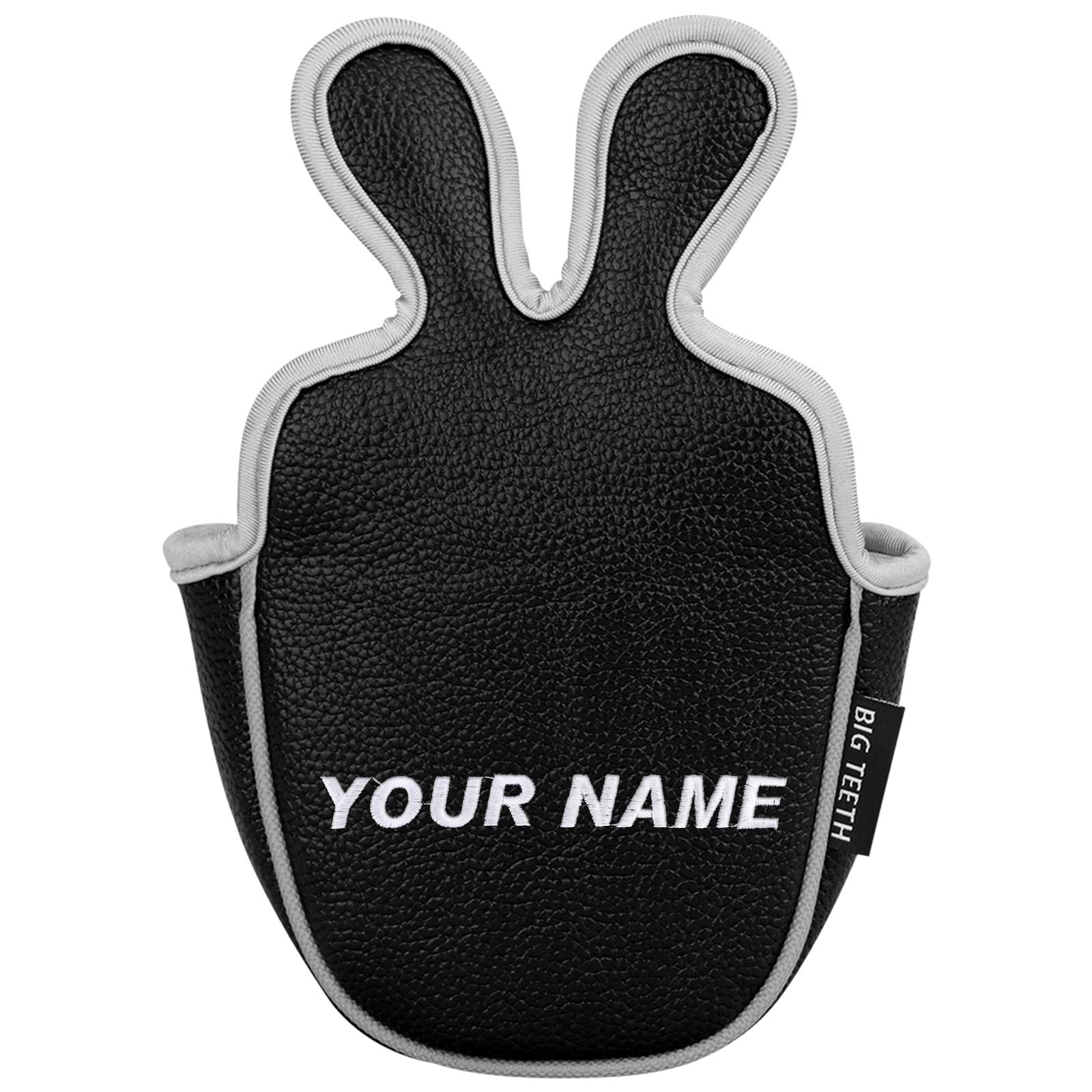 Golf Putter Head Covers Mid Mallet Golf Club Protector Fit for Odessey Backstryke Center Shaft Putter (Custom)