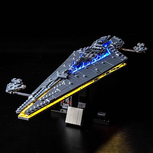 BrickBling Kit de luces compatible con Lego Executor Super Star Destroyer (sin modelo), luces creativas compatibles con Lego 75356, gran sorpresa