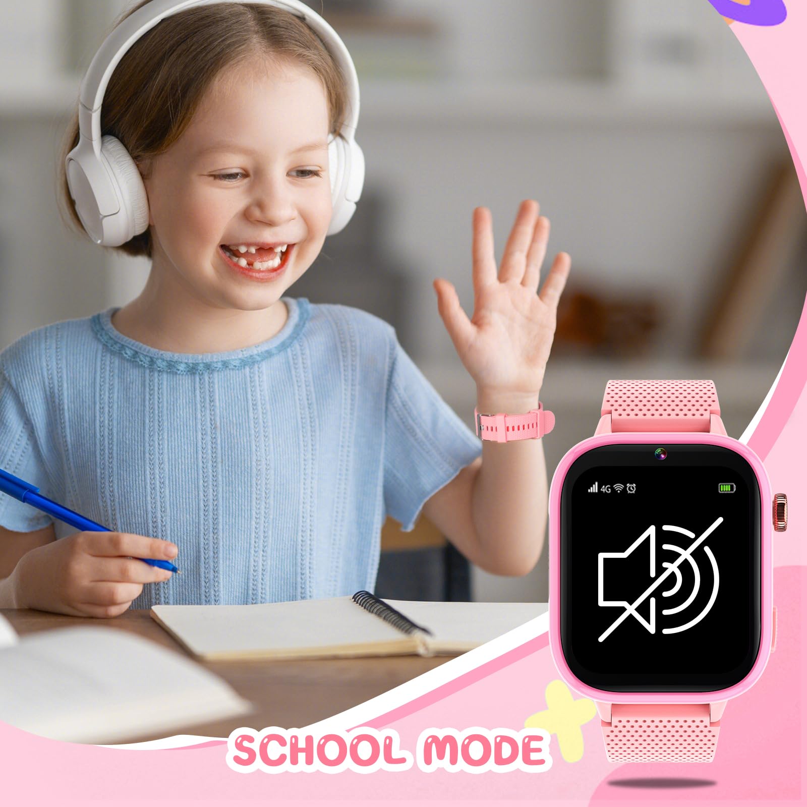 Save Family Montre Enfant XPLORA XGO Montre Connectu00e9e Pour