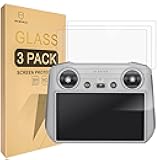 Mr.Shield Screen Protector compatible with DJI Mini 3 / Mini 3 Pro/Mini 4 Pro RC/DJI RC 2 [Tempered Glass] [3-PACK] [Japan Glass with 9H Hardness]