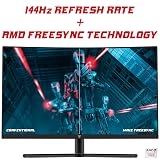 iTek 27″ zakrzywiony ekran GC Quad HD (czarny) 144 Hz ITMC27V141QHD