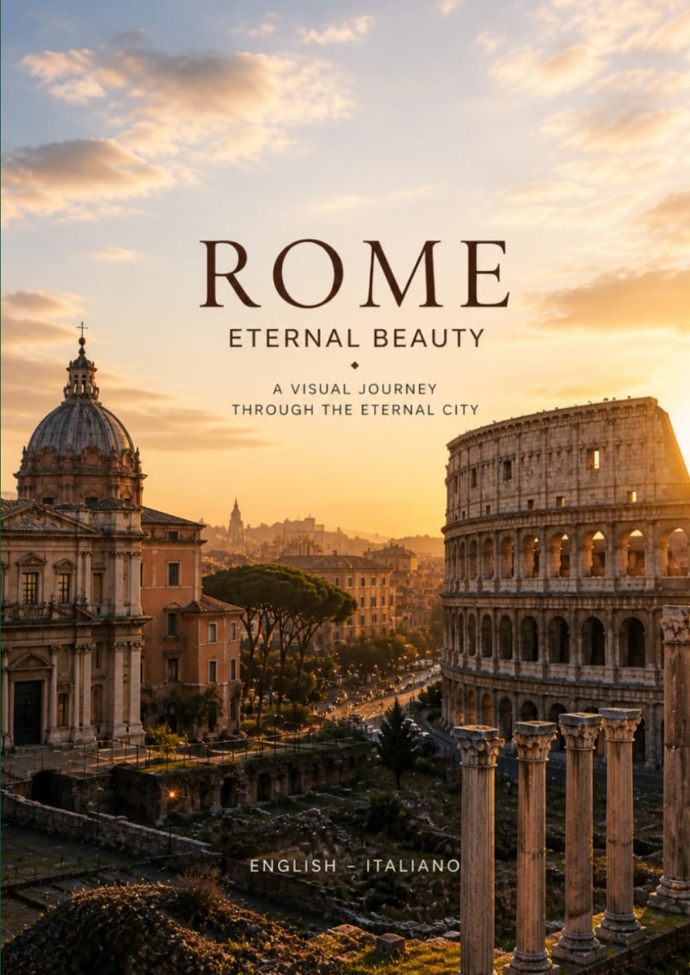 ROME ETERNAL BEAUTY A VISUAL JOURNEY THROUGH THE ETERNAL CITY: ENGLISH – ITALIANO