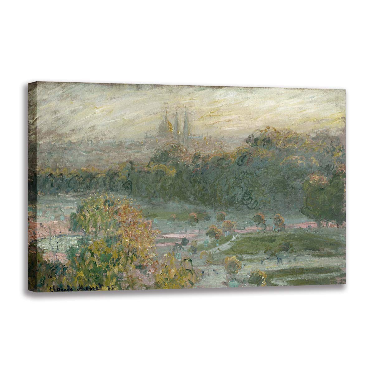 Affiches et impressions Monet art mural salon deco tableau nature 100x160