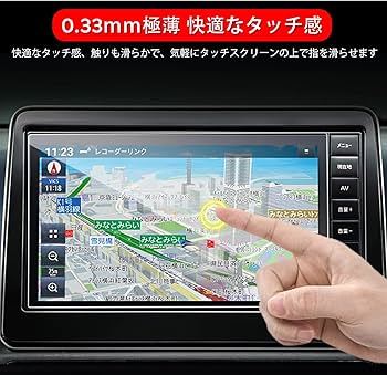 Amazon.co.jp: ruiya 強化ガラス 新型 日産 MM223D-Le/MM223D-L/MM222D