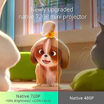 Yoton ミニプロジェクター YOTON Y3 ミニ プロジェクター Bluetooth WiFi ポータブル