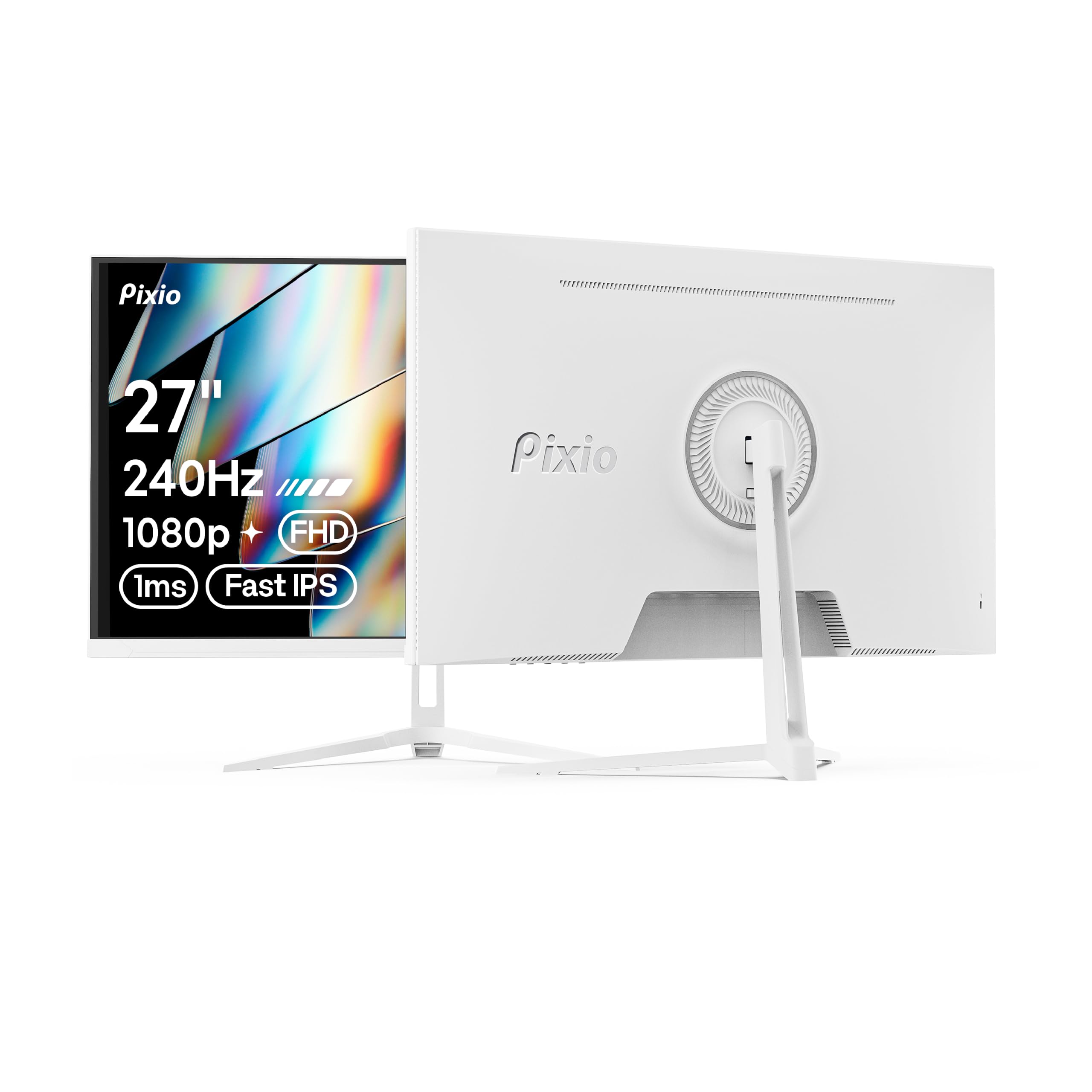 Amazon.com: Pixio PX279 Wave White 27 inch 240Hz Refresh Rate FHD