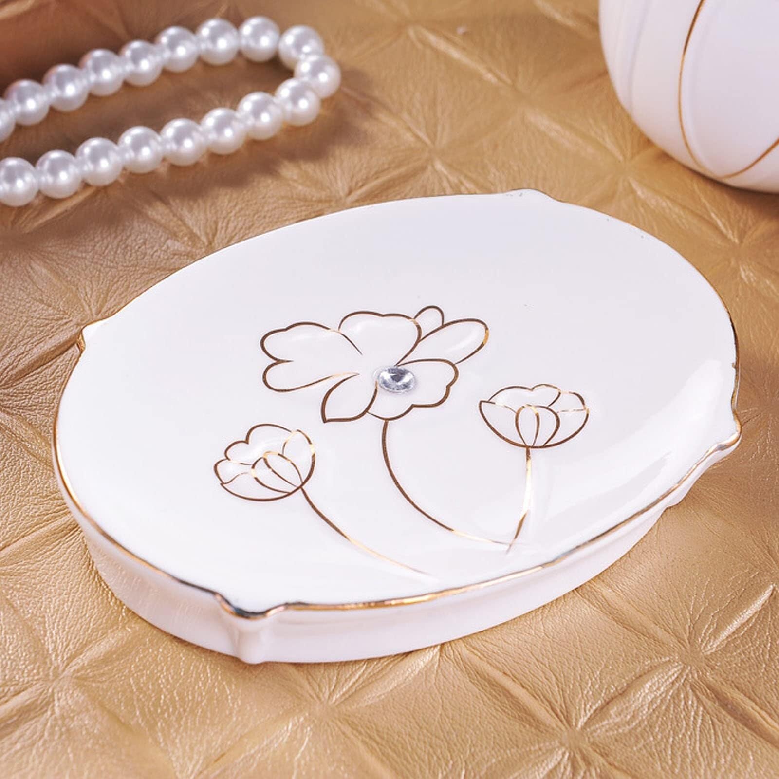 Juego de Accesorios de baño Juego de baño cerámica 5 Piezas Que Incluye dispensador loción, Porta cepillos Dientes, Vaso y jabonera Decoración estética para el hogar