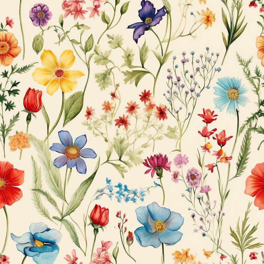 Papier peint adhesif fleur pour une chambre romantique ou sublimer une credence de cuisine