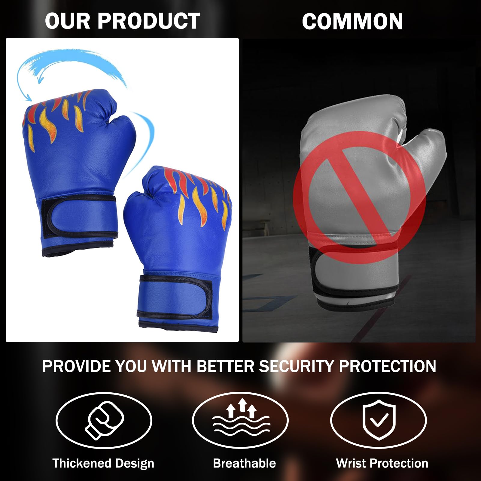 Guantoni Da Boxe Per Bambini - Guanti Da Allenamento Per Kickboxing E Muay Thai