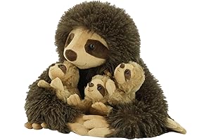 Adorable Sloth Plushie with Cuddly Baby Sloths