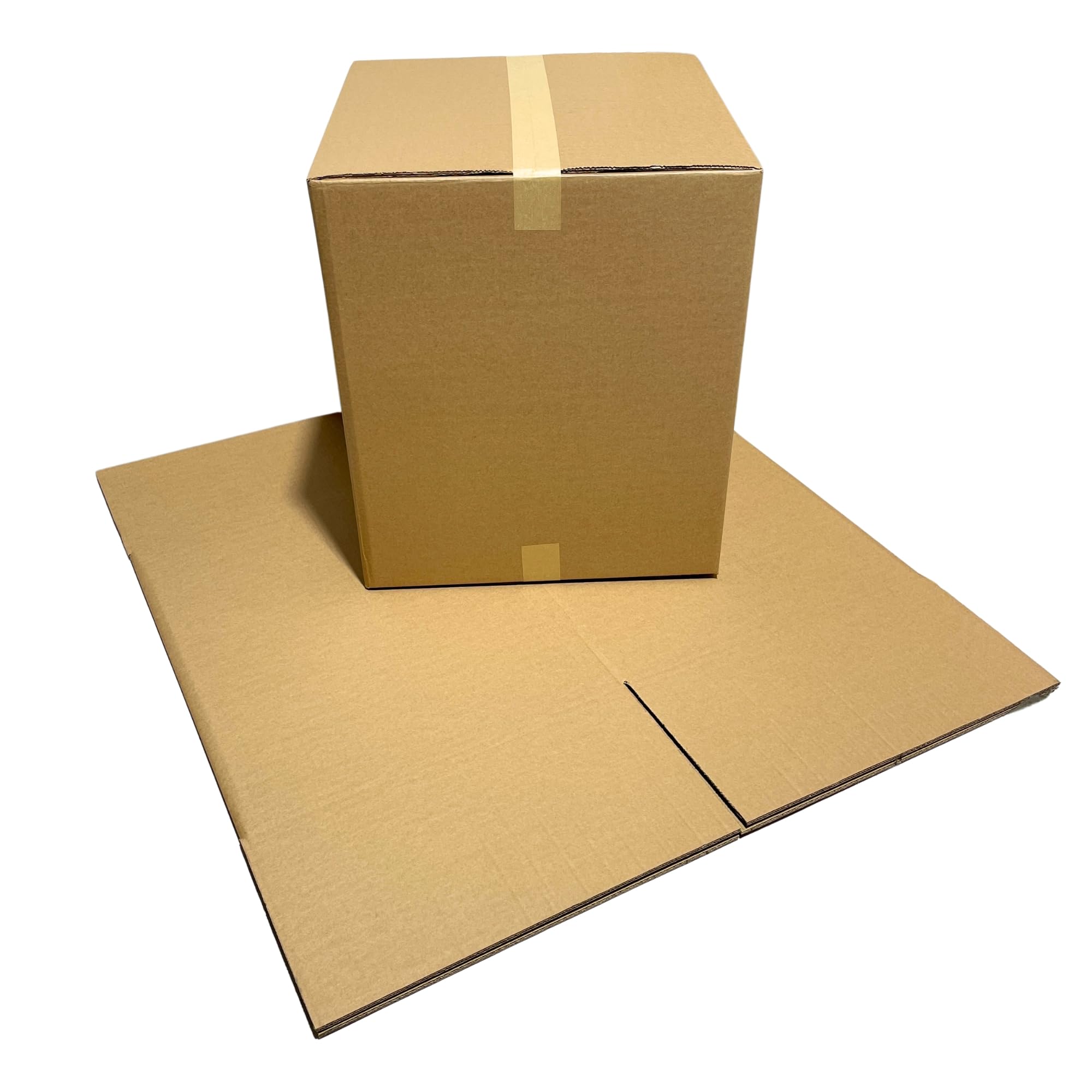 W.E. Roberts Double Wall Packing Cartons Flat-Packed [Pack of 15] (450 x 450 x 508mm)