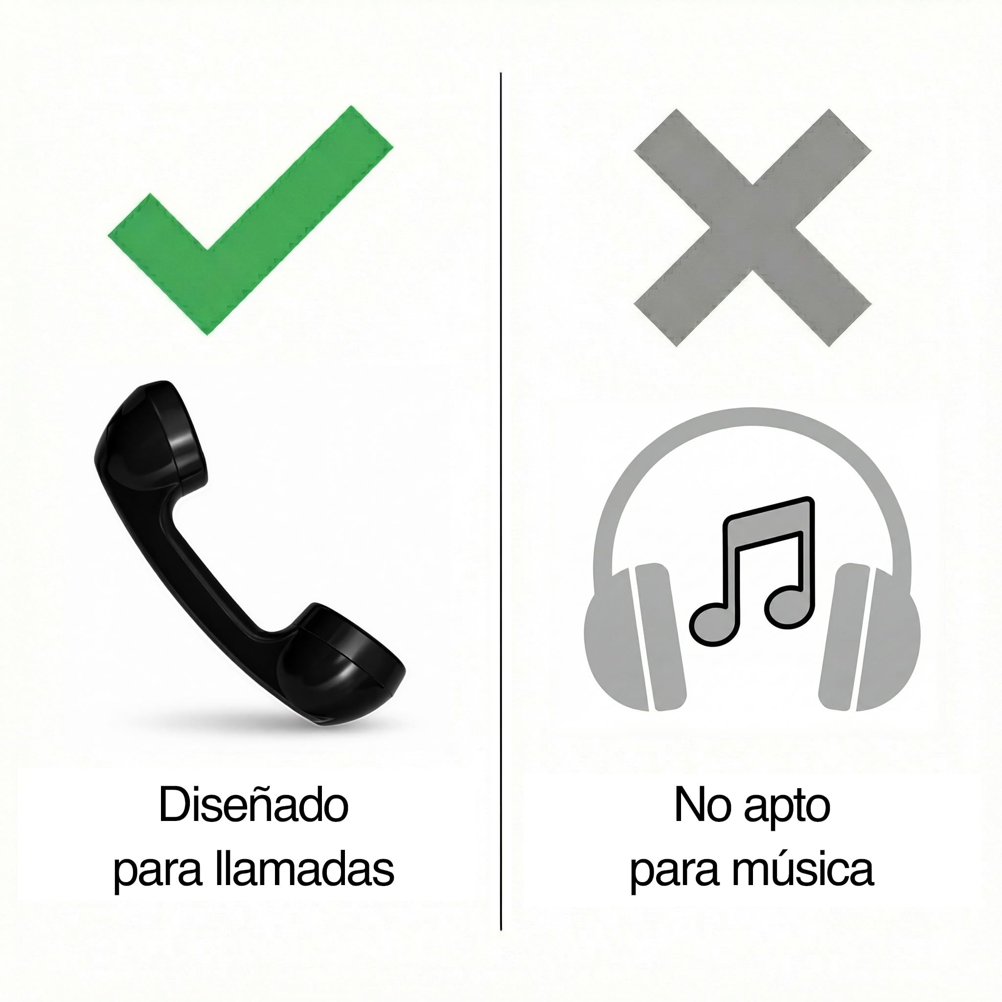 Opis Technology Auricular de Estilo Retro en Forma de Receptor de teléfono (Versión para iPhone) - el 60s Micro Negro — view 8