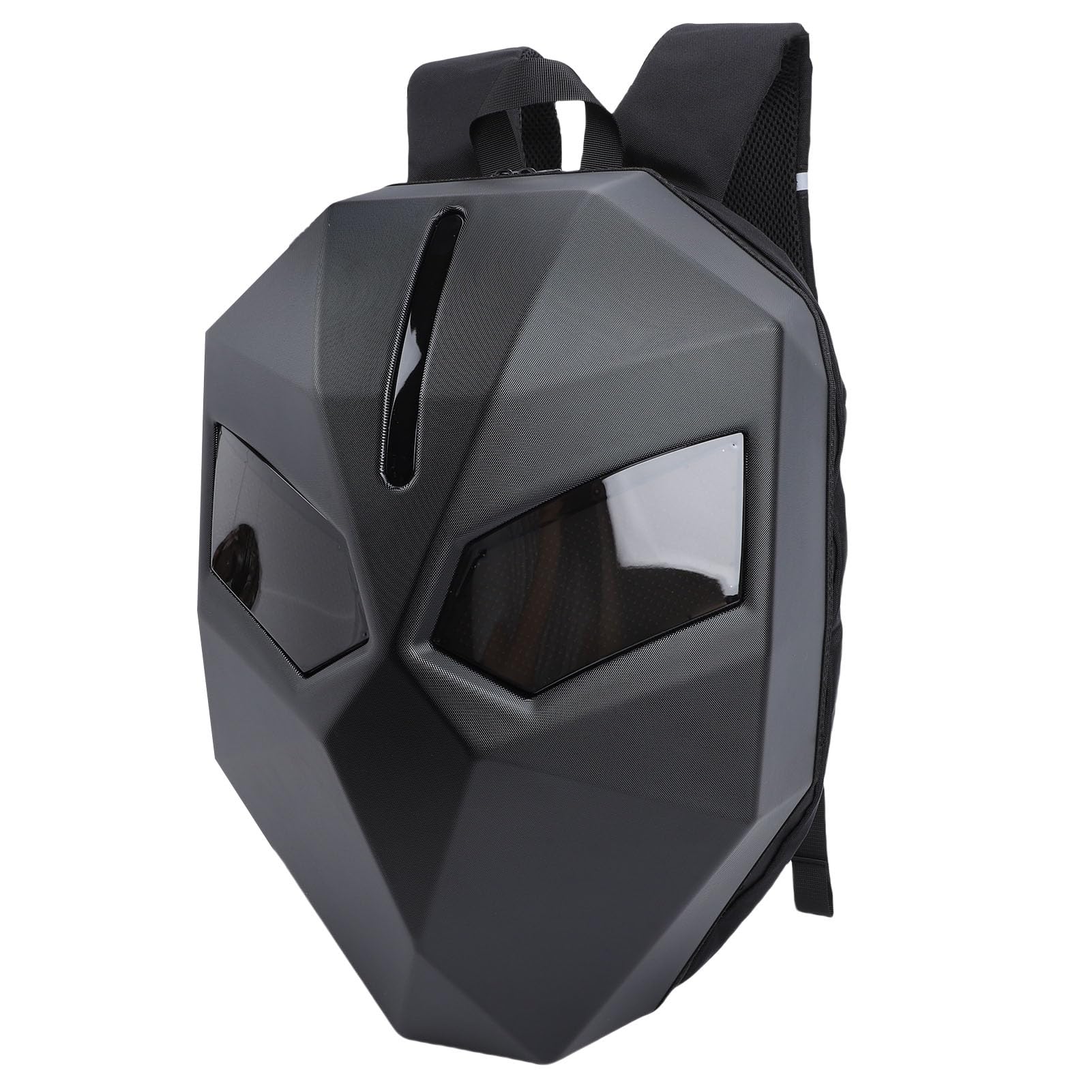 Yctze Plecak Motocyklowy 3D Hardshell LED, Plecak z Programowalnym Ekranem, na Laptopa 19,5 Cala z animacją Tekstu Samodzielnie, Idealny do Jazdy na Rowerze