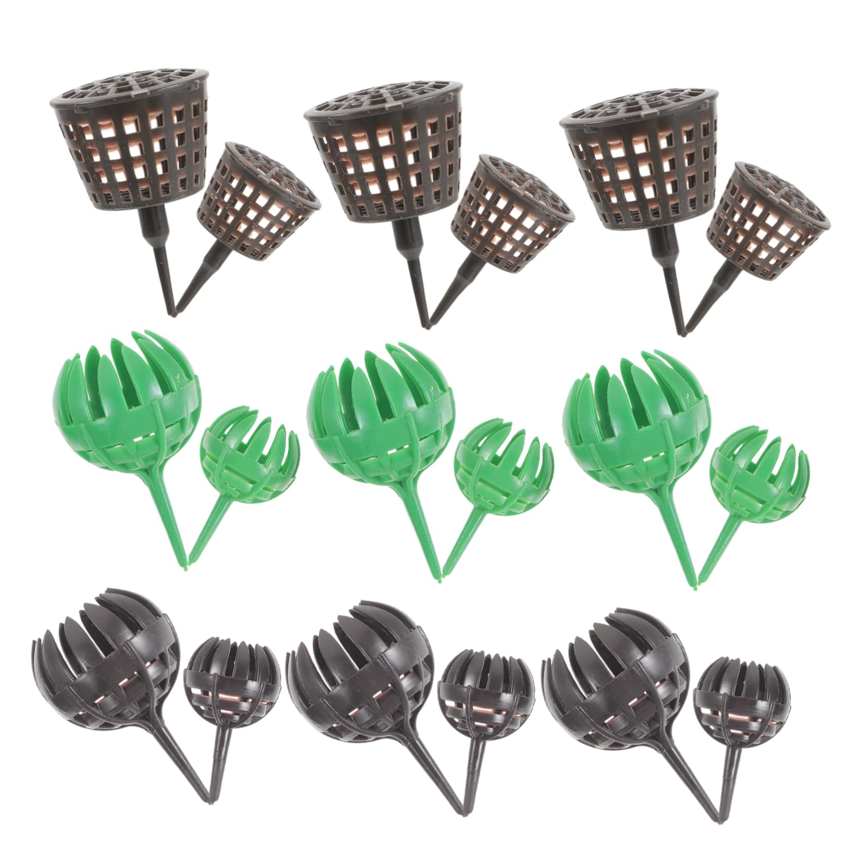 UKCOCO 5 Set Contenitore Fertilizzante Da Giardinaggio Completo Per Piante E Resistente E Design Per Appassionati Giardinaggio 30 Pezzi*5