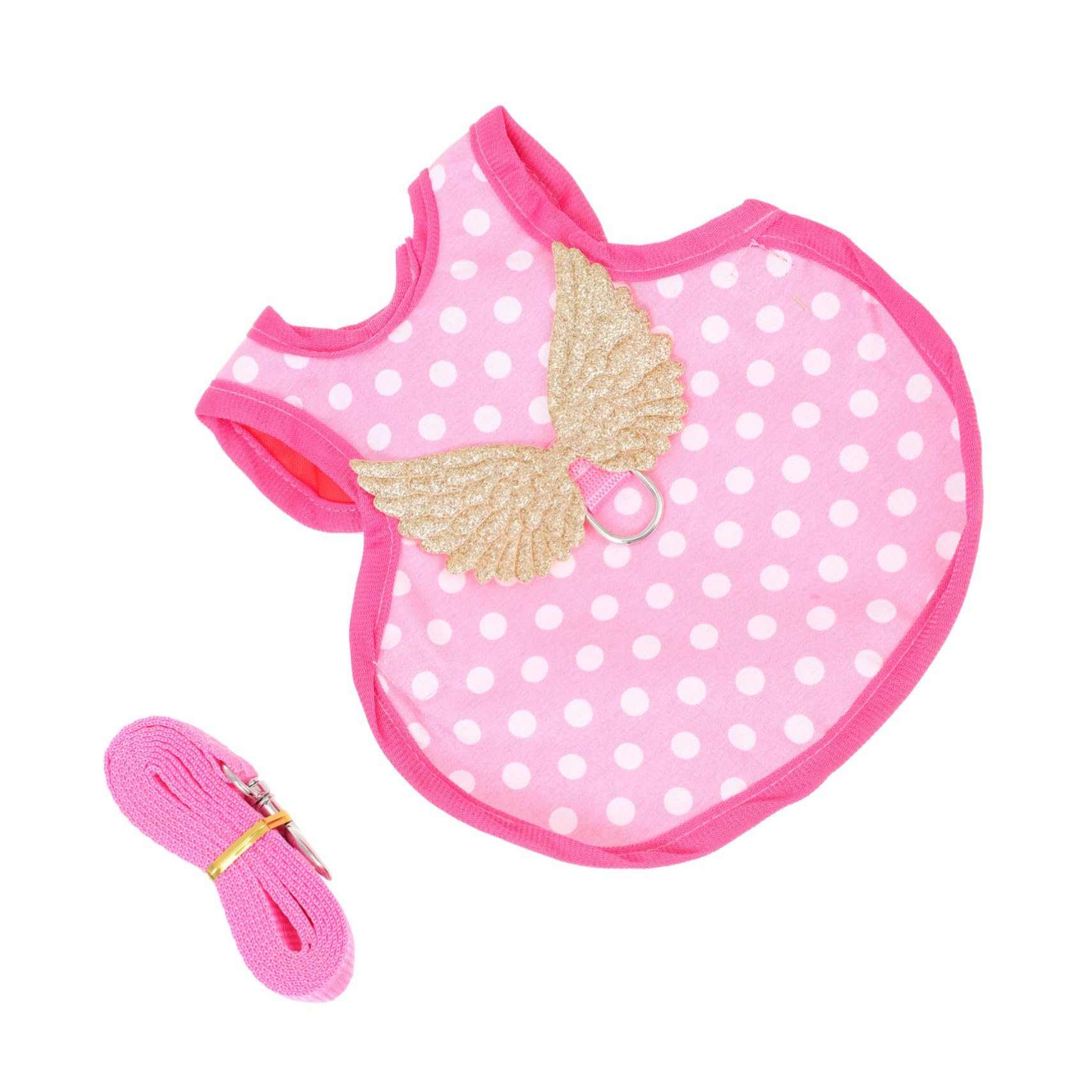 Mikikit Adorable Chicken Vest with Wear Resistant Leash Outdoor Harness for Chickens and Ducks Chicken Accessory for Comfortable Pet Walks