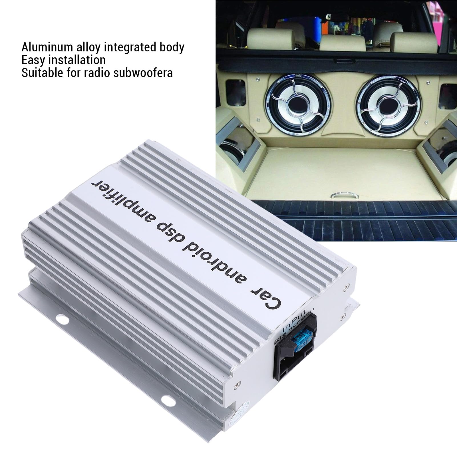 Amplificatore Audio per Auto DSP con Modulo di Regolazione Audio,