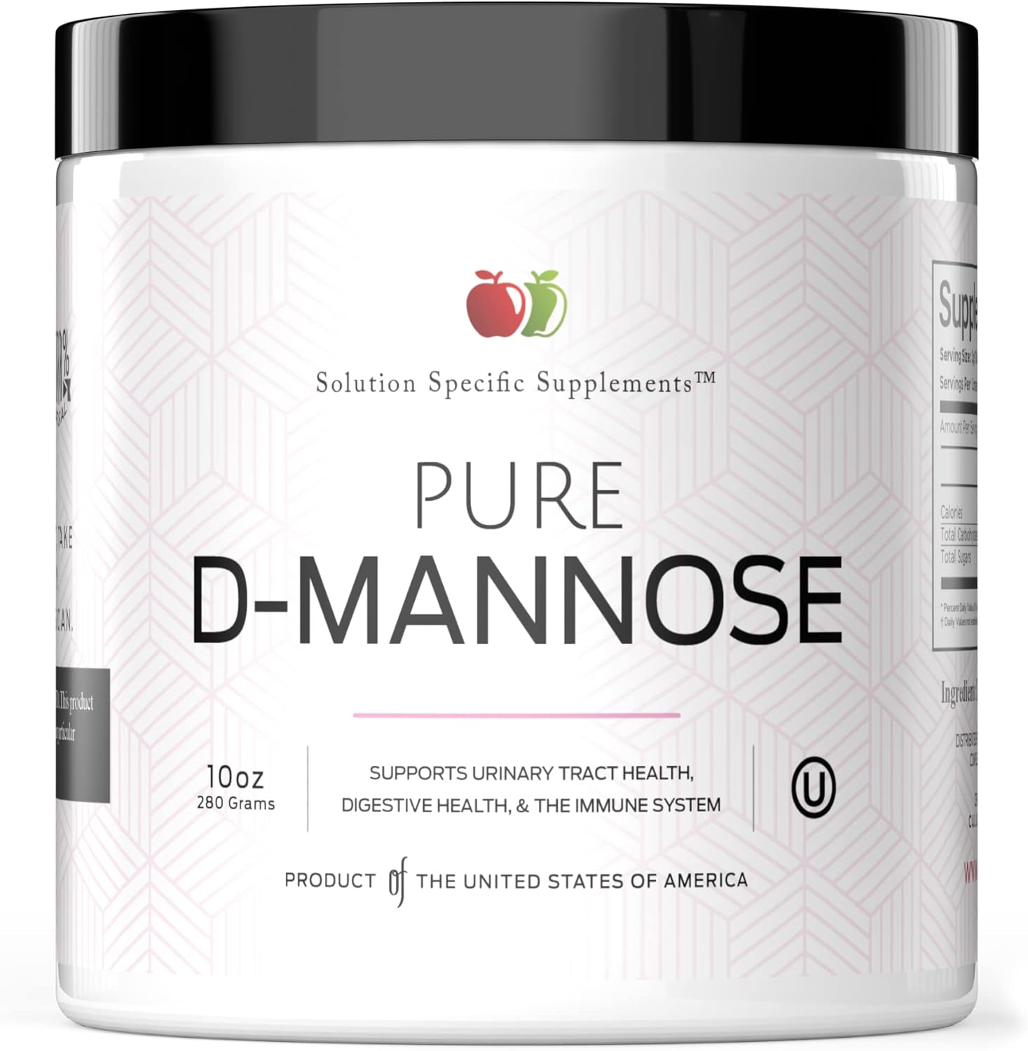 Pure DMannose Powder Supplement Bulk DMannose 10oz (280g) 60