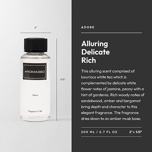 Vista 262 de Aroma360 - Mezcla de aceites aromáticos My Way Inspirado en hoteles para difusores de aceites esenciales de lujo Aceite difusor de aroma