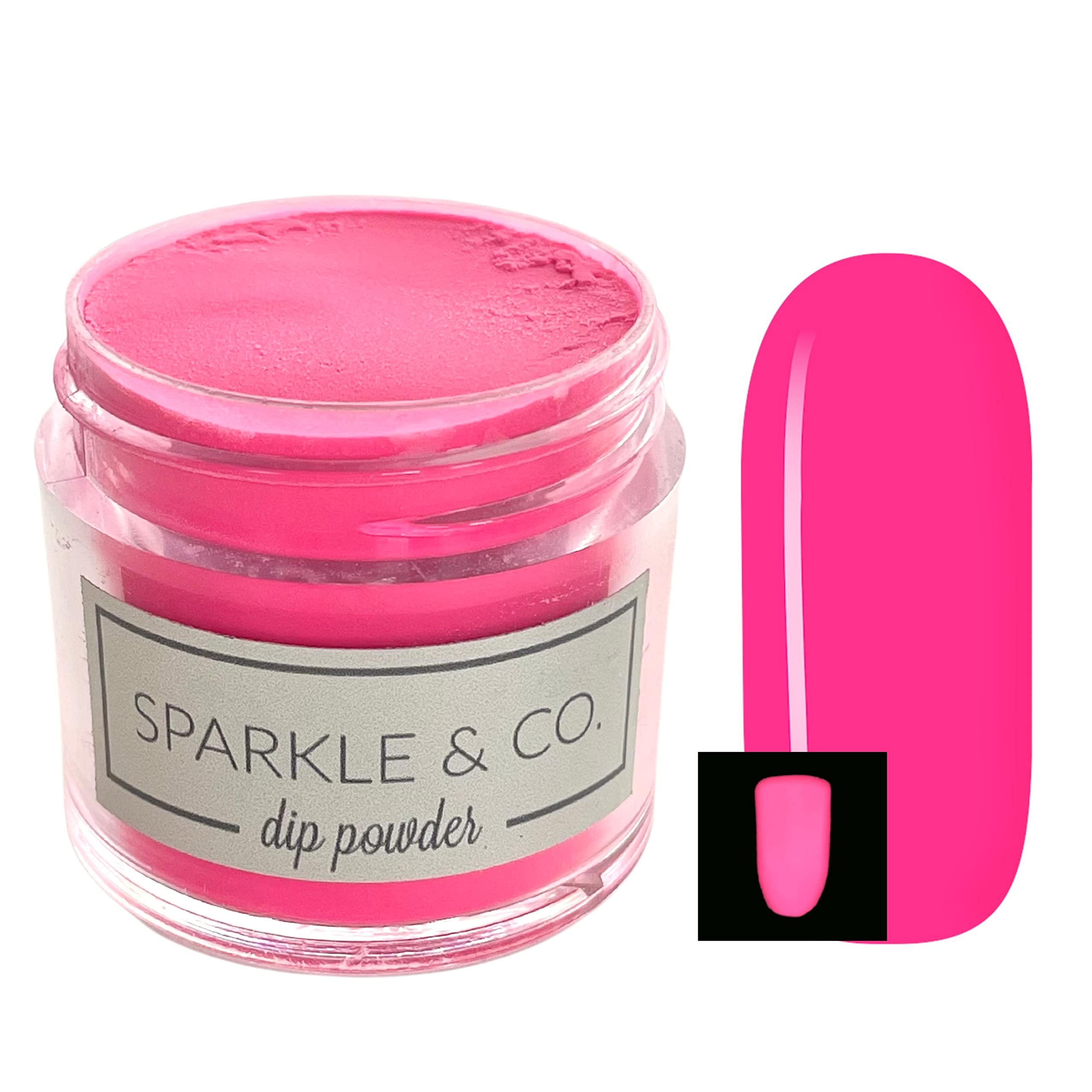 Amazon.com : Sparkle & Co. Dip Powders –dp.79 Shocking Pink Glow (Glow In  The Dark) : Beauty & Personal Care