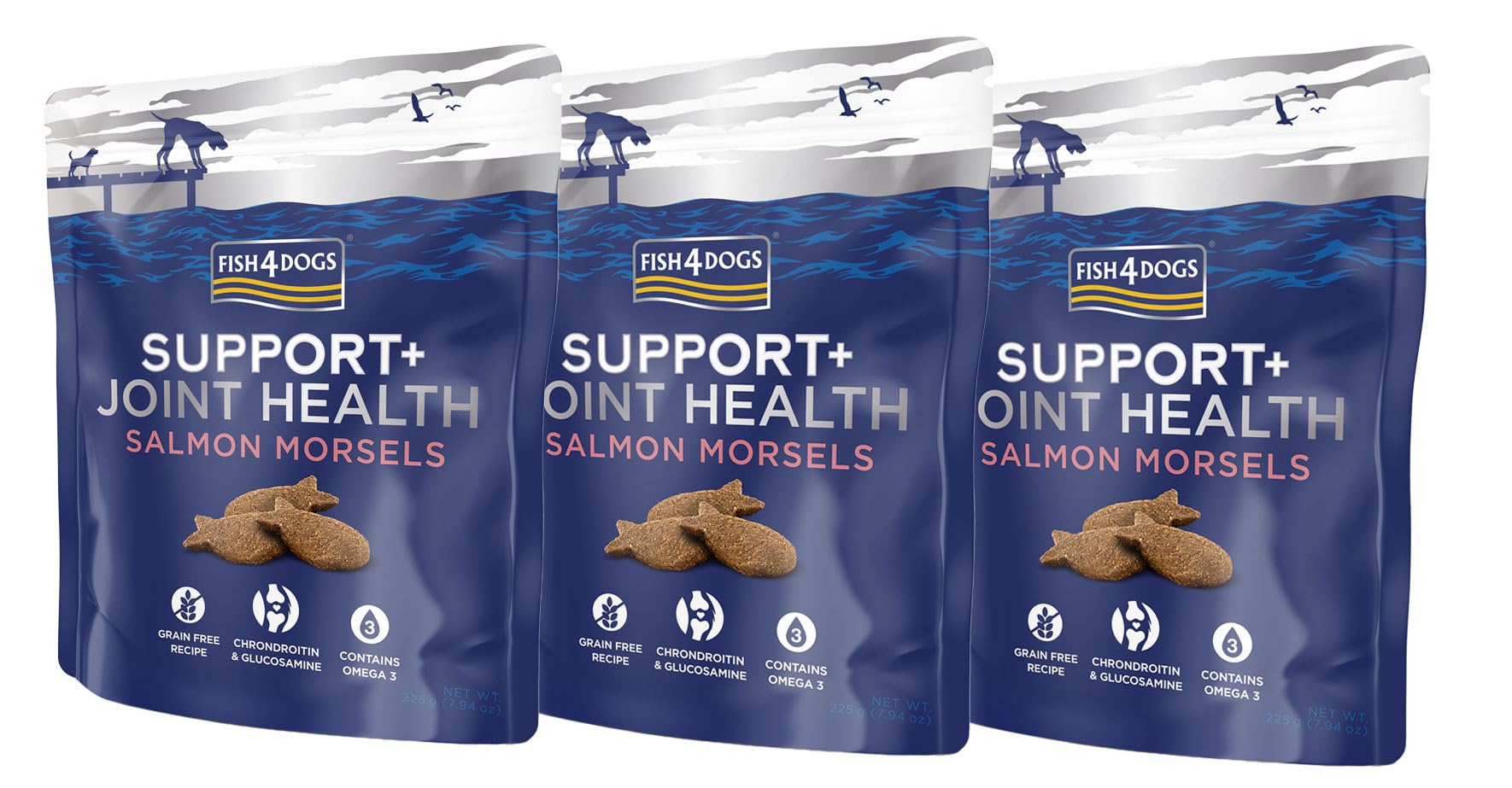 Fish4Dogs Support+ Joint Health Salmon Morsels Multi Pack