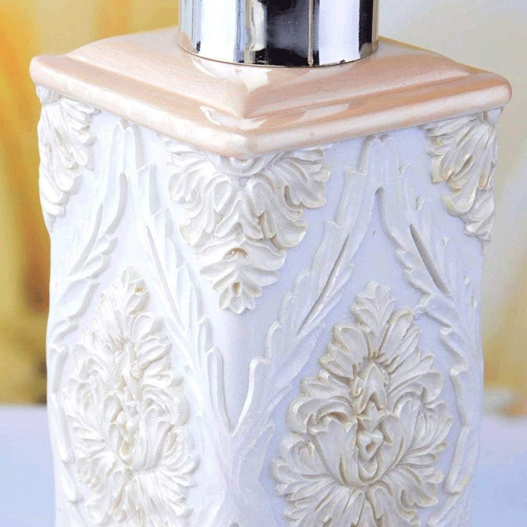Bottiglia con pompa per dispenser di sapone liquido ricaricabile per ripiani del bagno, lavelli da cucina contenente sapone per le mani, detersivo per i piatti, sapone per le mani, oli essenziali