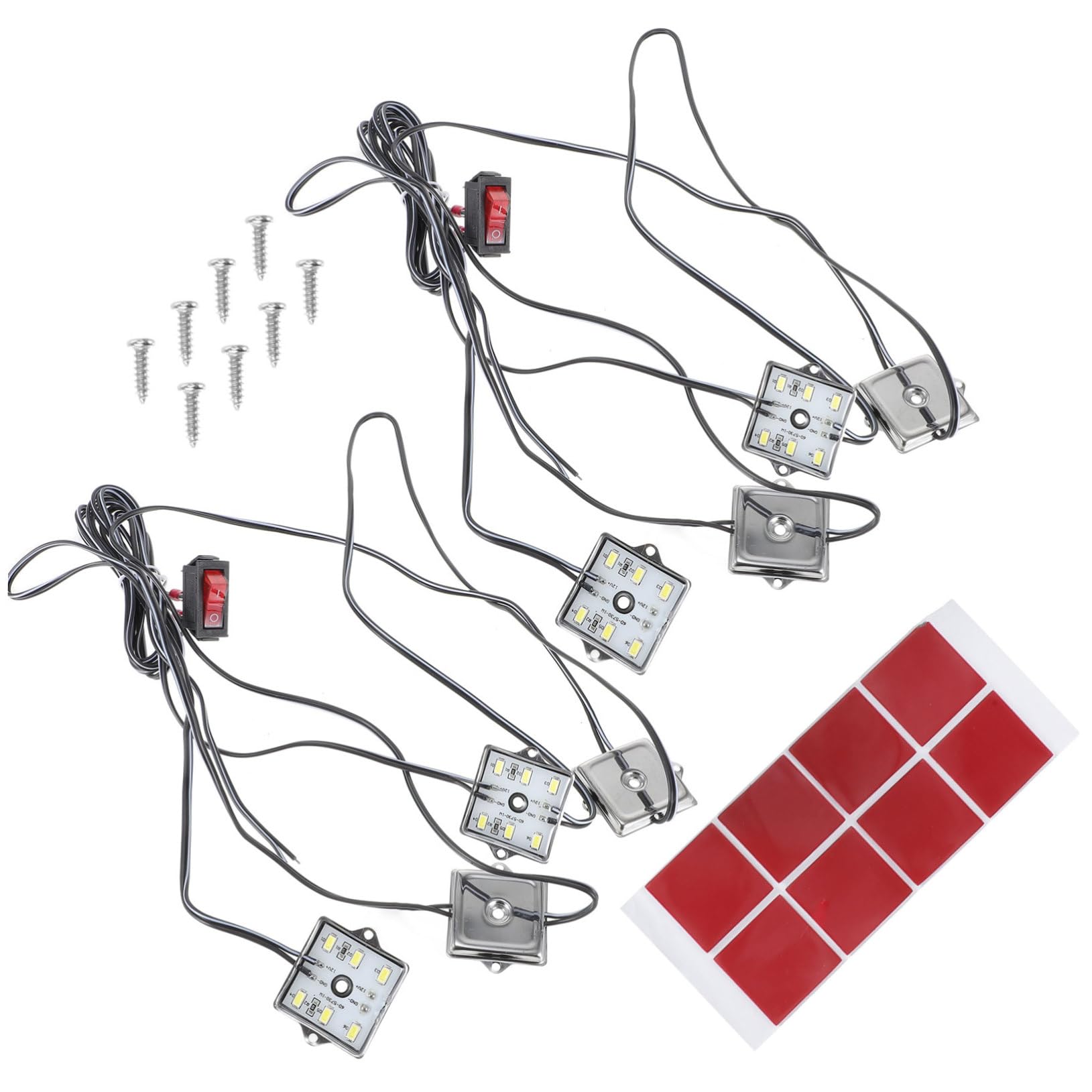 Holibanna LED Strip Light for Van Interior Leds Easy Installation Module for Rv Truck and Trailer Lighting for Emergency and Camping Use
