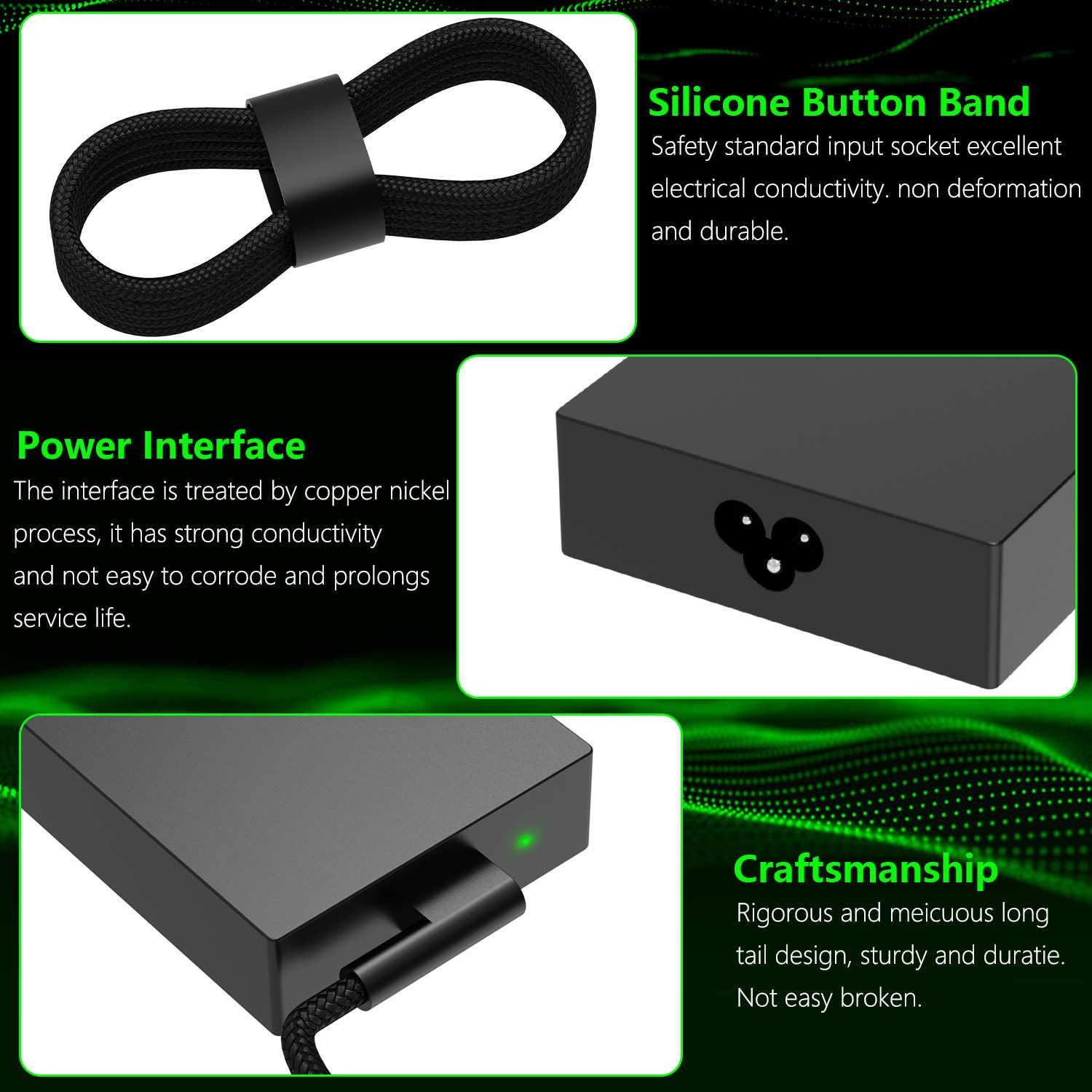 Laptop Power Jack GinTai DC Power Jack Socket Charging Port Cable ...