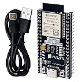 ESP32 Board, Dual-core 32-bit 240 MHz Microcontroller, Onboard Wireless, Python C Code, Example Projects Tutorial