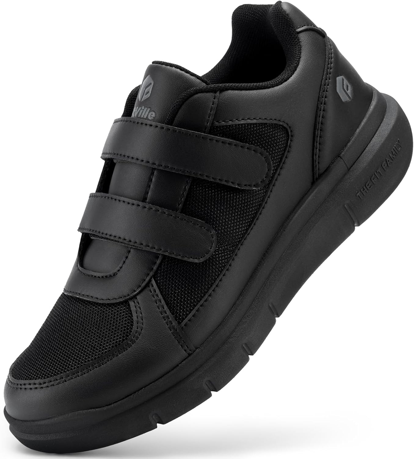 FitVille Diabetic Shoes for Men Extra Wide Width, Mens Diabetic Shoes for Neuropathy, Swollen Feet, Pain Relief with Adjustable Straps