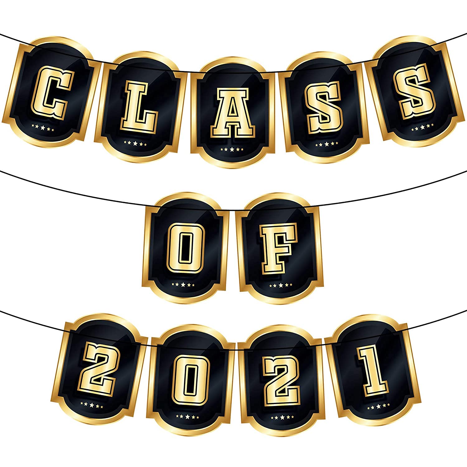 Buy Large Class of 2021 Banner for Graduation Decor No DIY, 10 Feet
