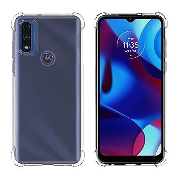 Foluu for Motorola G Pure (2021) Case, Moto G Pure Case Clear, Scratch Resistant Reinforced Corners TPU Rubber Soft Skin Silicone Protective Case Cover for Motorola G Pure 2021 (Crystal Clear)