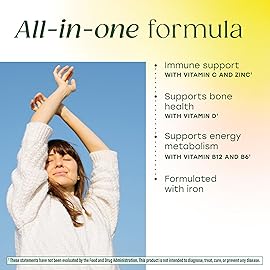 MegaFood Womens Multivitamin One Daily - Multivitamin for Women - Vitamin C, Vitamin D, Iron & B Vitamins - Bone, Energy Metabolism & Immune Support - Vegetarian, GlutenFree - 30 Tablets, 30 Servings