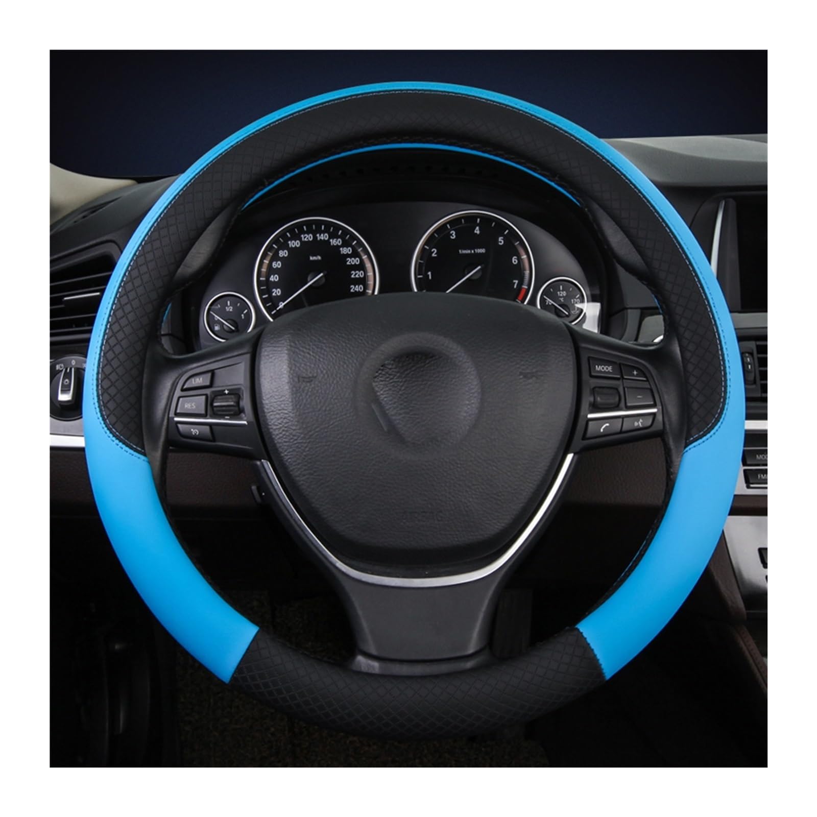 Cubierta Volante Funda Para Volante Coche Para BMW Para 1 2 3 4 5 6 7 Z Series E46 E90 E87 F20 F22 F45 F30 G20 E60 F10 G30 F01 G11 E89