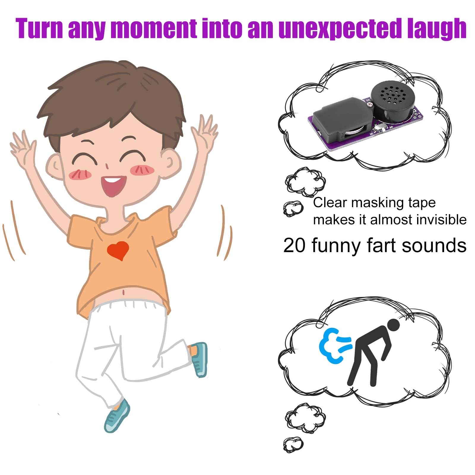 BTFO Prank Fart Pooter Noise Maker - Image 4