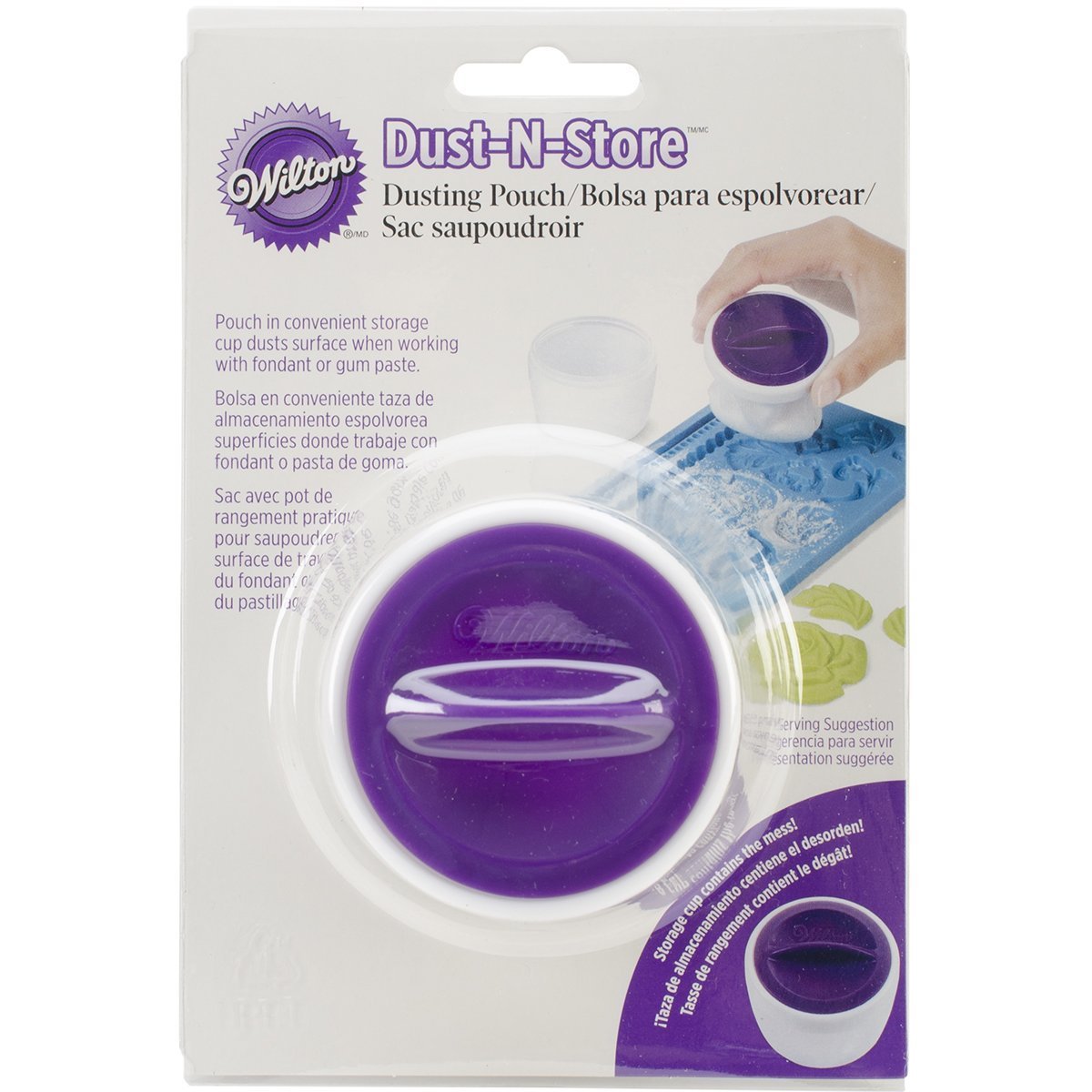 Wilton Fondant Bestäubungsbecher (Bestäuben und Aufbewahren) Küche, Haushalt & Wohnen