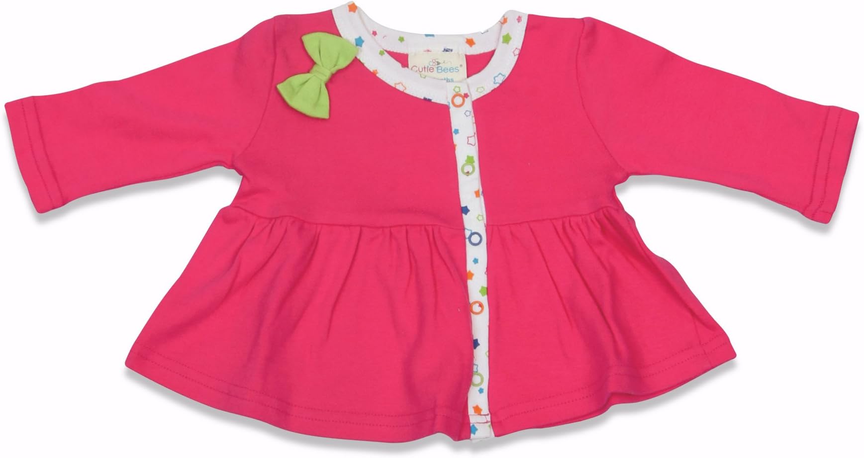 Cutie Bees Organic Baby Girl Jacket