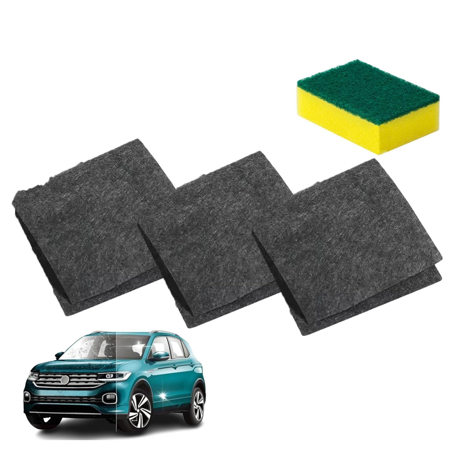 Fixapro Scratch Remover, Fixapro Car Scratch Removal, Magic Scratch Remover for Cars, Quickly Repair Minor Scratches, Water Spots (3PCS)