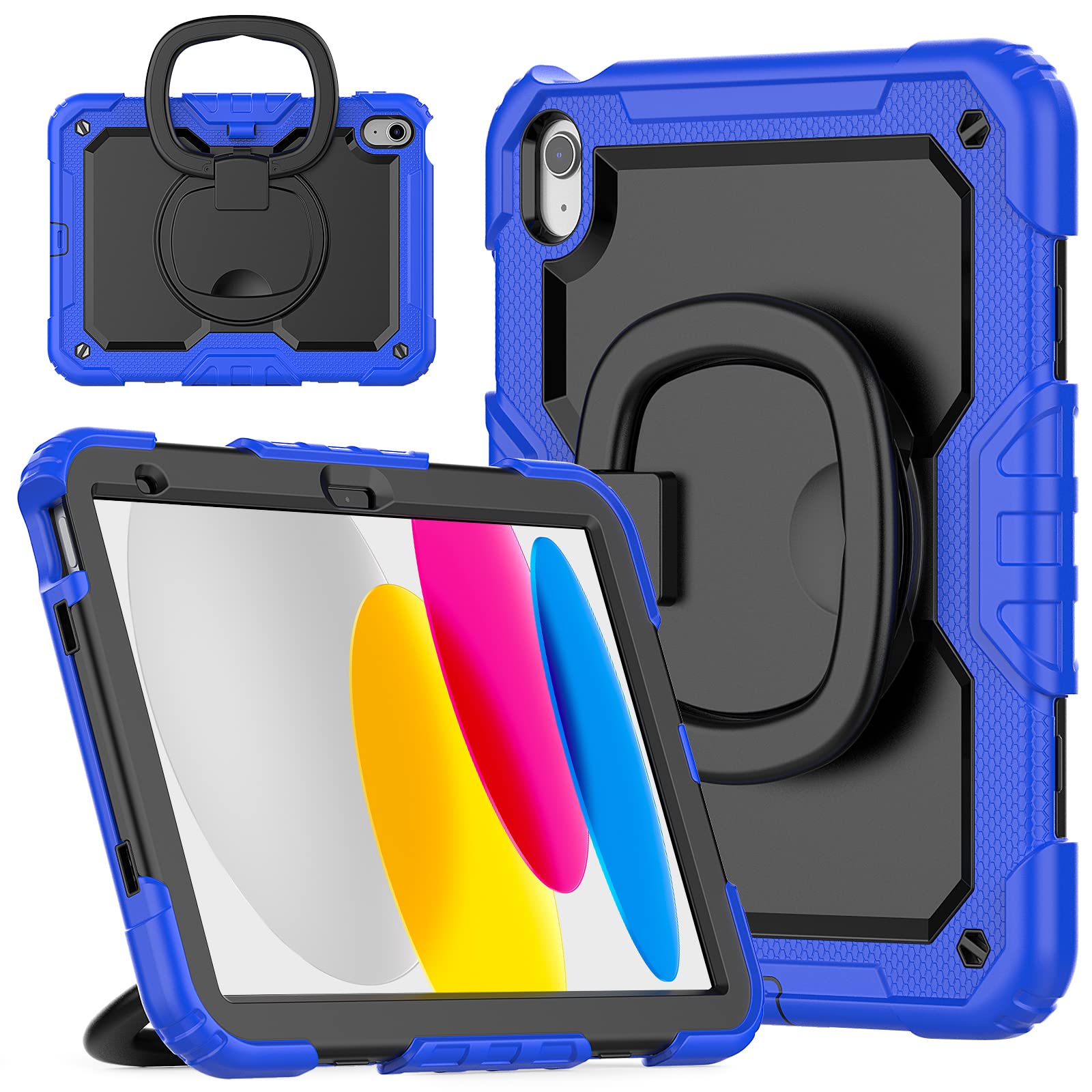 Amazon.co.jp: For 2022モデルiPad10保護フィルム付きケース2022