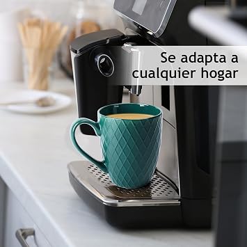MIAMIO - Coffee Mugs Set of 6 (12 oz) - Palmanova Collection (Green)