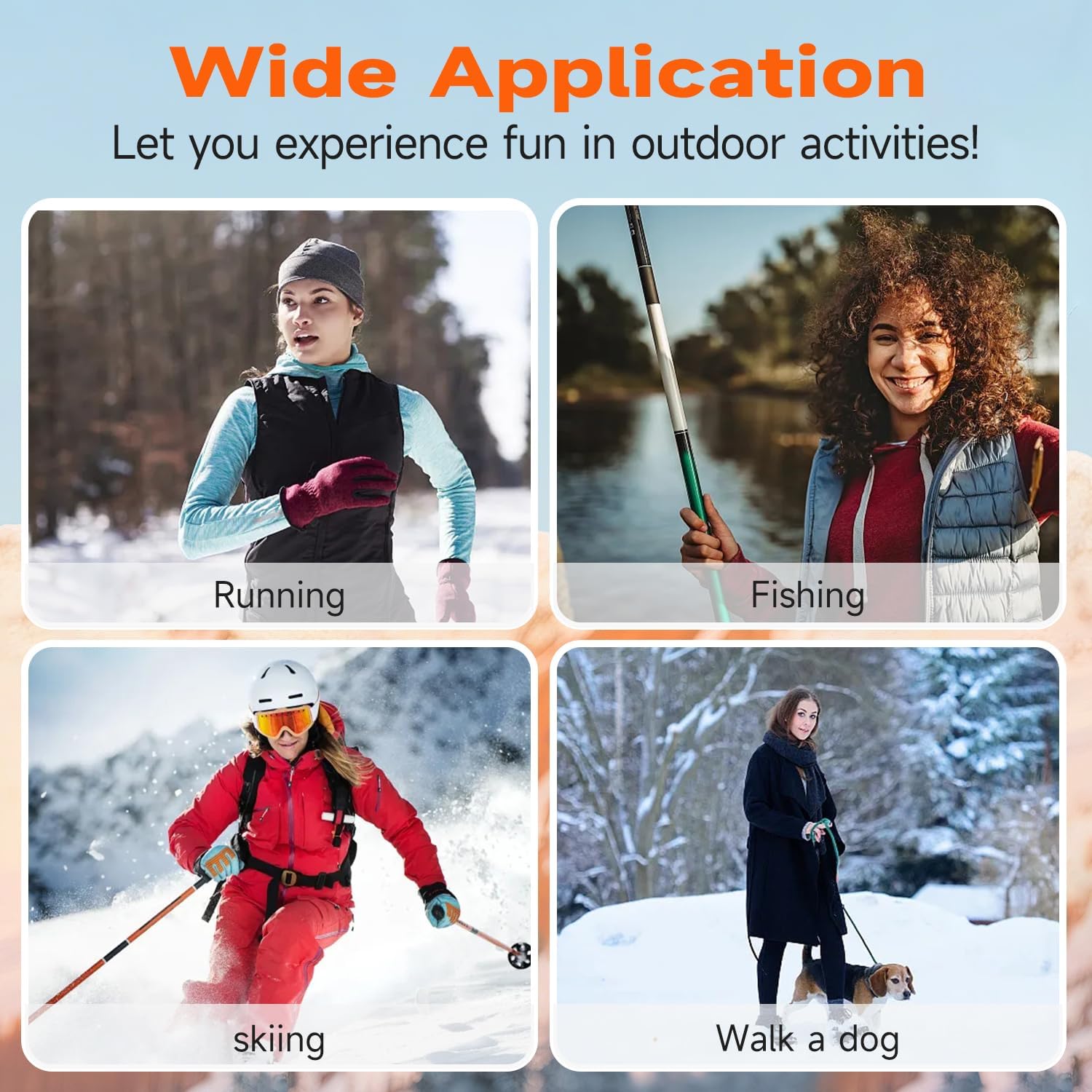 kovnlo heated vest women with battery pack included, smart electric lightweight heated jacket small fleece navy blue