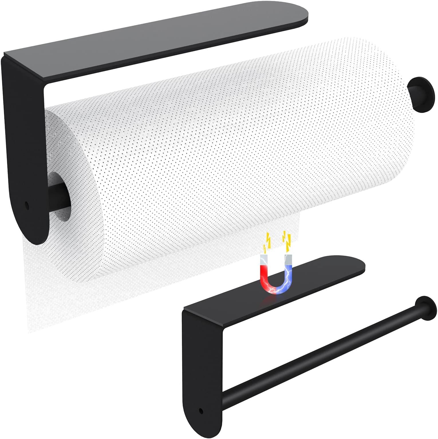 DELITON Paper Towel Holder Paper Towel Holder for Refrigerator
