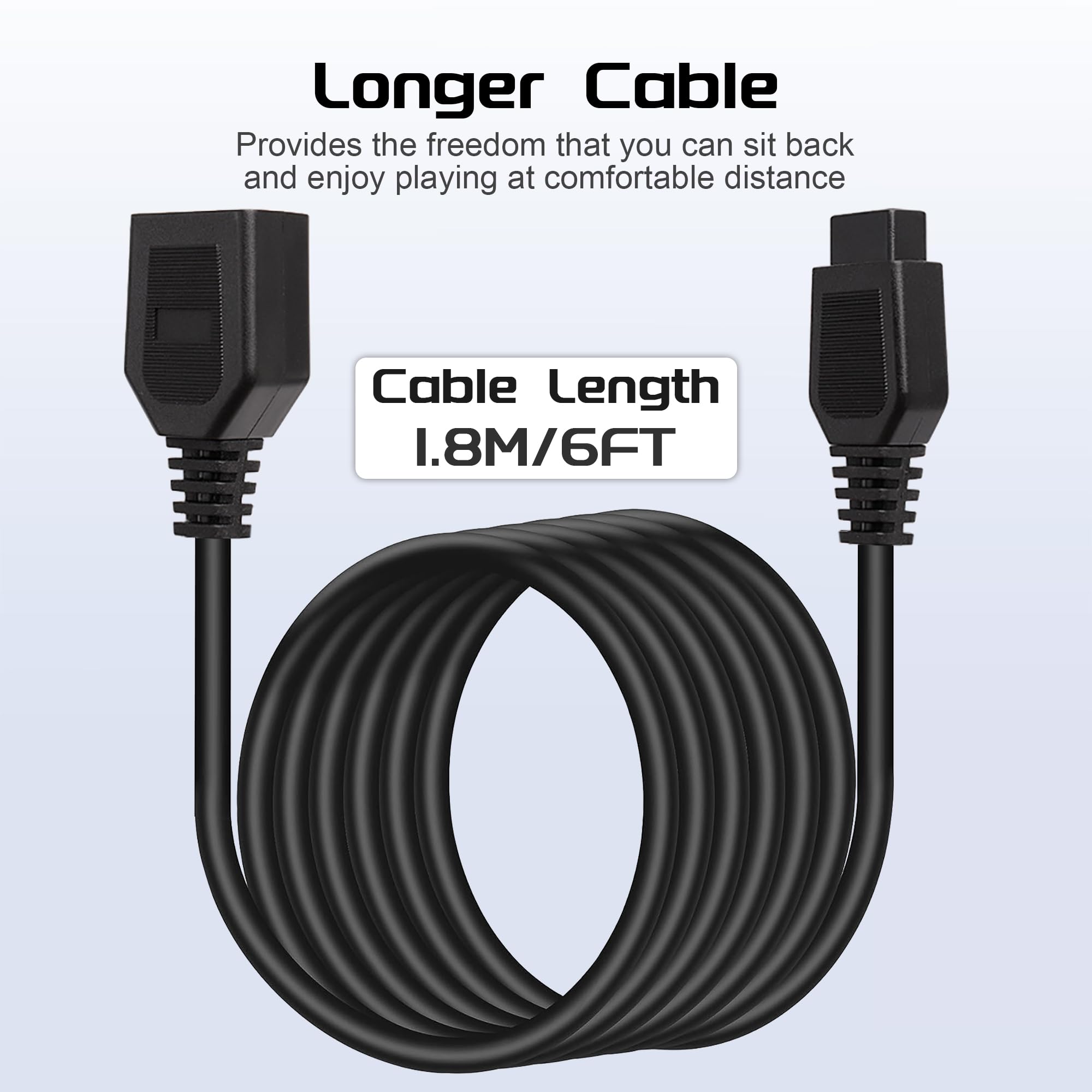 Amazon.com: CUENSTOP 9 Pin Controller Extension Cable, Classic