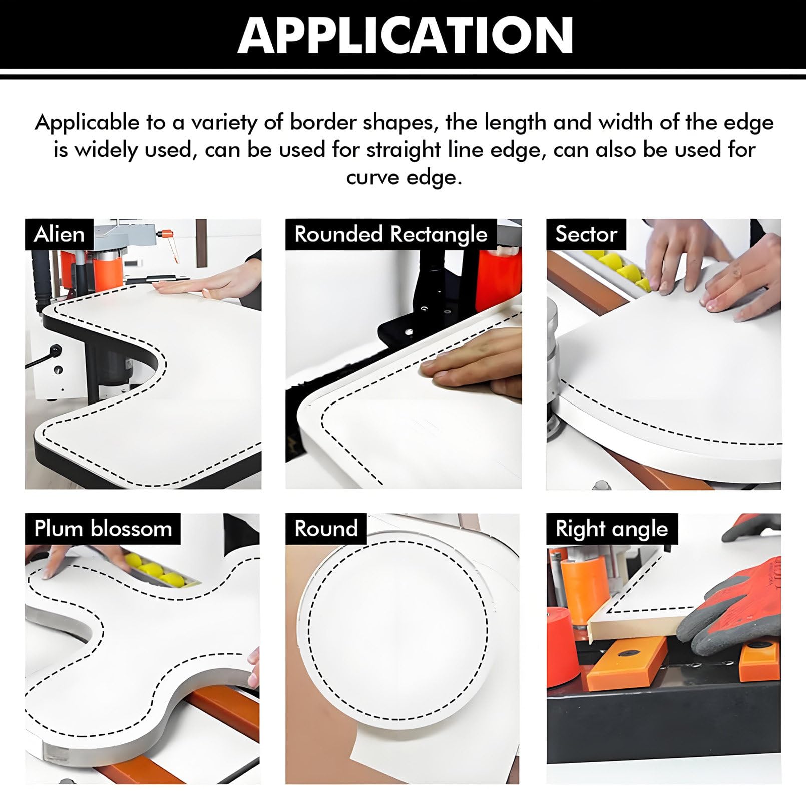 Machine à lamelles pour bois et PVC, double face, température réglable de 150 °C à 180 °C, 1200 W, idéale pour les projets de travail du bois, facile à utiliser et efficace