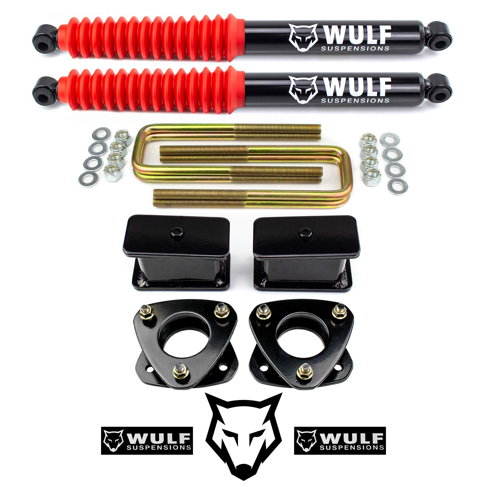 Wulf 3" front rear lift kit