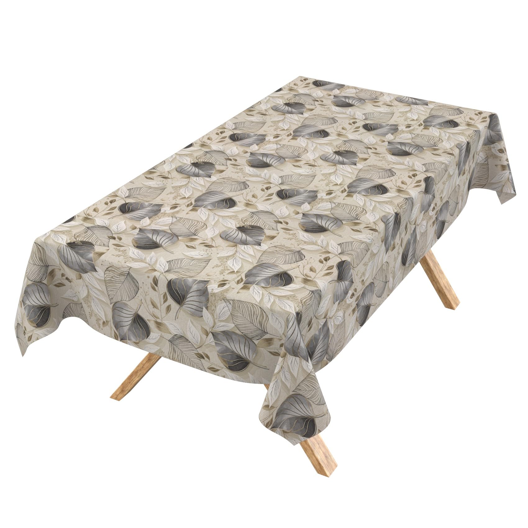 Mantel lavable, fácil de limpiar, de algodón y poliéster, antimanchas, para jardín, paladio, 1000 x 140 cm (10 m), para interior y exterior