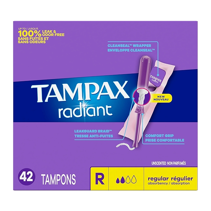 坦帕克瑞迪恩特塑料Applicator卫生棉条（普通吸收）