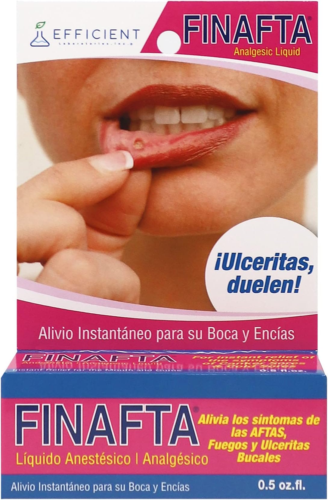 Anesthetic Analgesic Liquid For Oral Use 15Ml | For Cankers Sores And Cold Sores